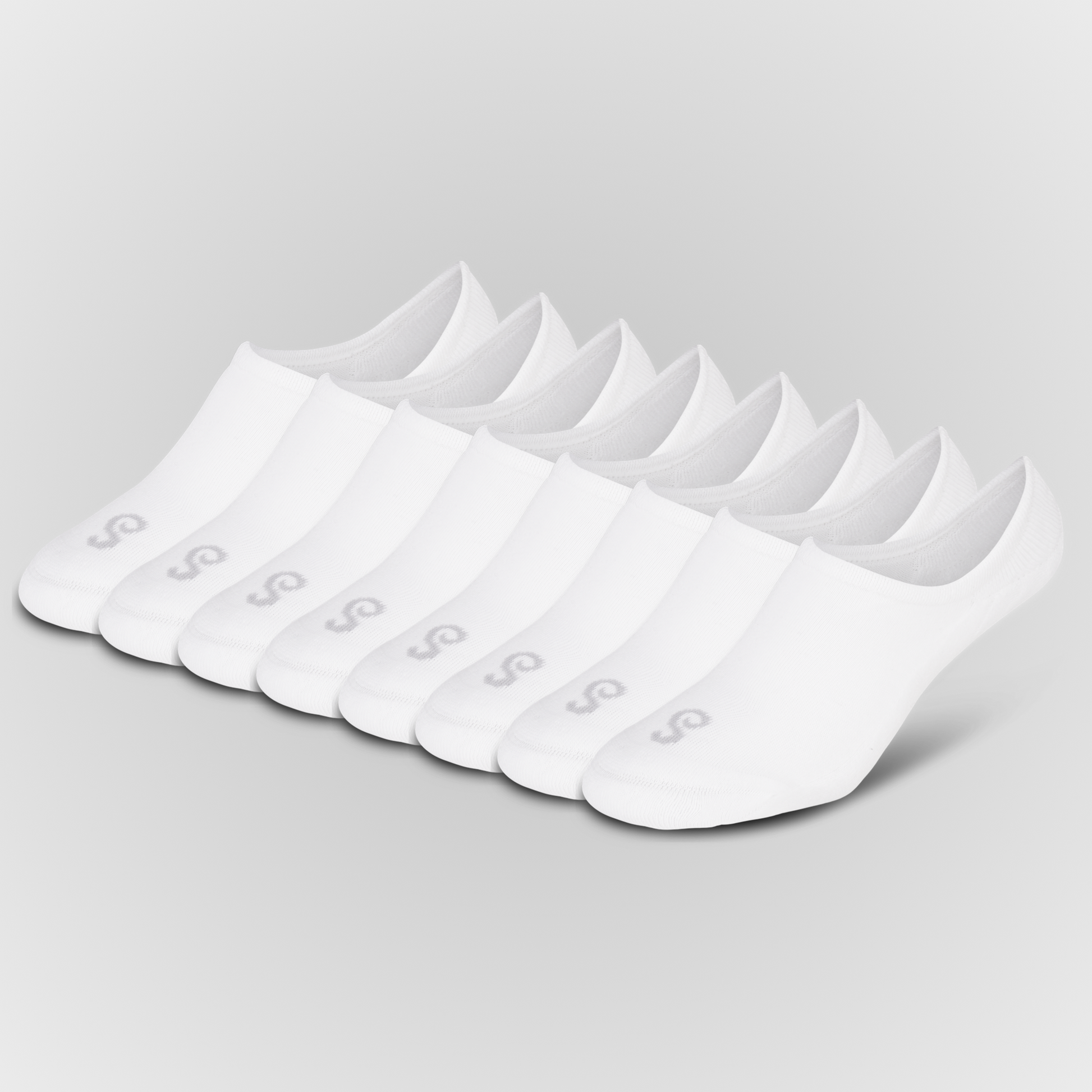photo Organic Cotton No-Show Socks White. Buy online HipSwan