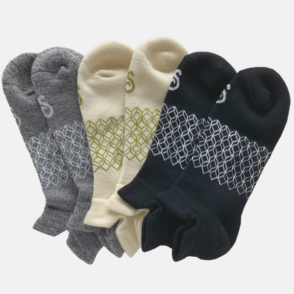 hipSwan uk - merino wool trainer socks