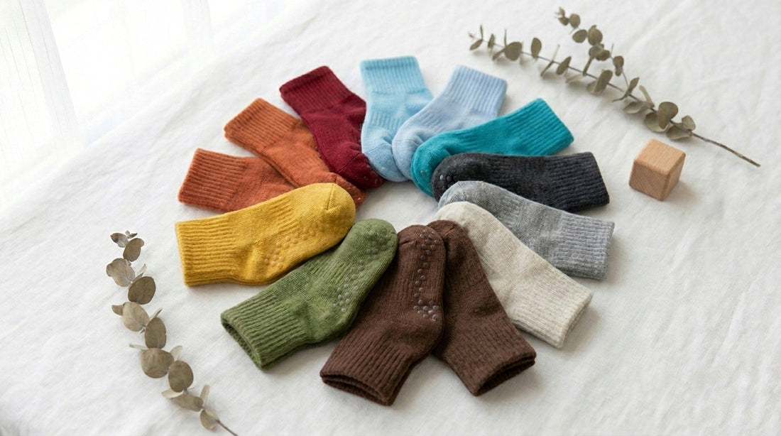 toddler socks stacked
