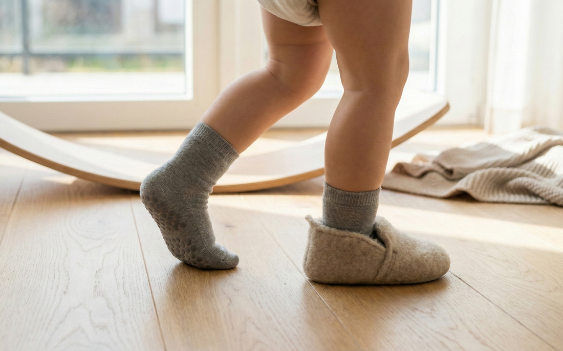 Can Toddler Grip Socks Replace Shoes Indoors? Non-Slip Socks vs. Slippers for Kids