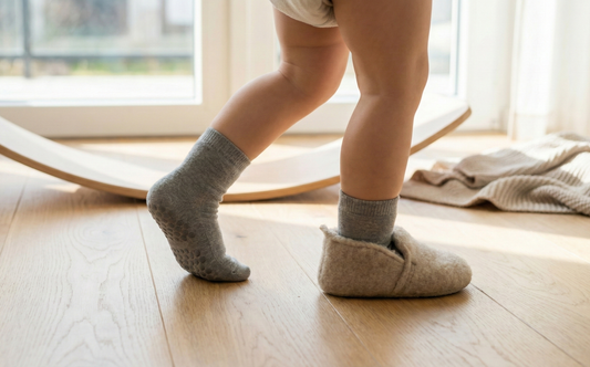 Can Toddler Grip Socks Replace Shoes Indoors? Non-Slip Socks vs. Slippers for Kids