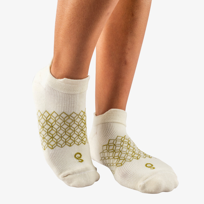 merino wool trainer socks natural undyed