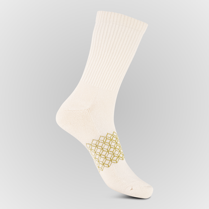 photo soft Organic Cotton Crew Socks natural