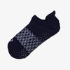 best yoga socks with silicone grippers made with organic combed cotton by hipswan uk | navy
