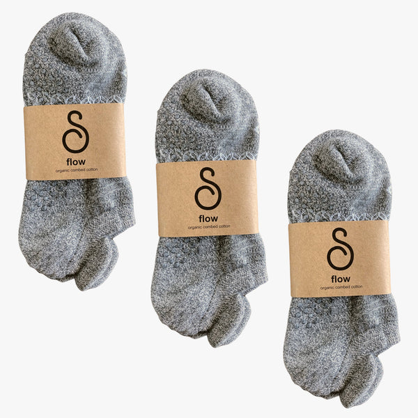 flow - organic combed cotton gripper socks - hipSwan