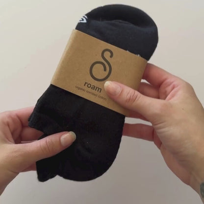 organic cotton low cut ankle socks - unboxing
