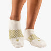 roam - organic combed cotton trainer socks